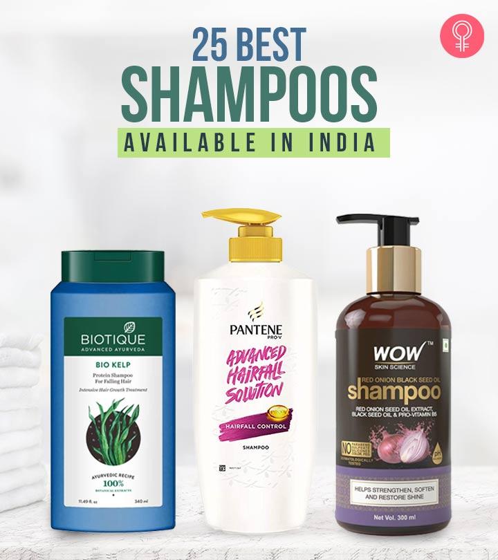 25 Best Shampoos Available In India – 2024 Update