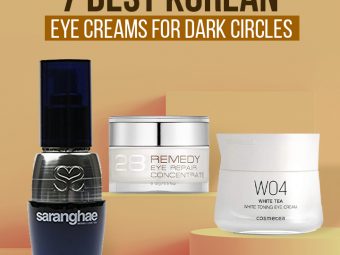 7 Best Korean Eye Creams For Dark Circles And Wrinkles - 2023