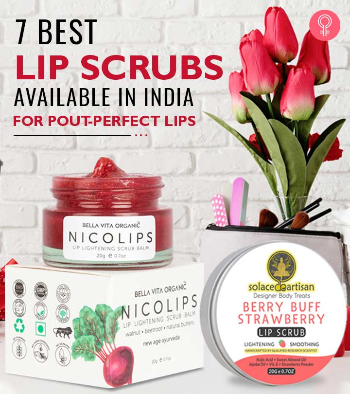7 Best Lip Scrubs Available In India For Pout-Perfect Lips