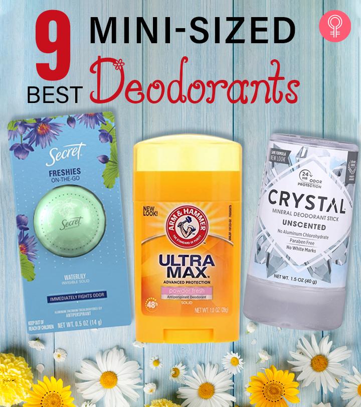 9 Best Mini-Sized Deodorants Of 2023