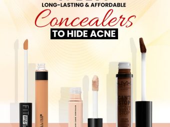 10 Best Drugstore Concealers To Cover Acne And Blemishes