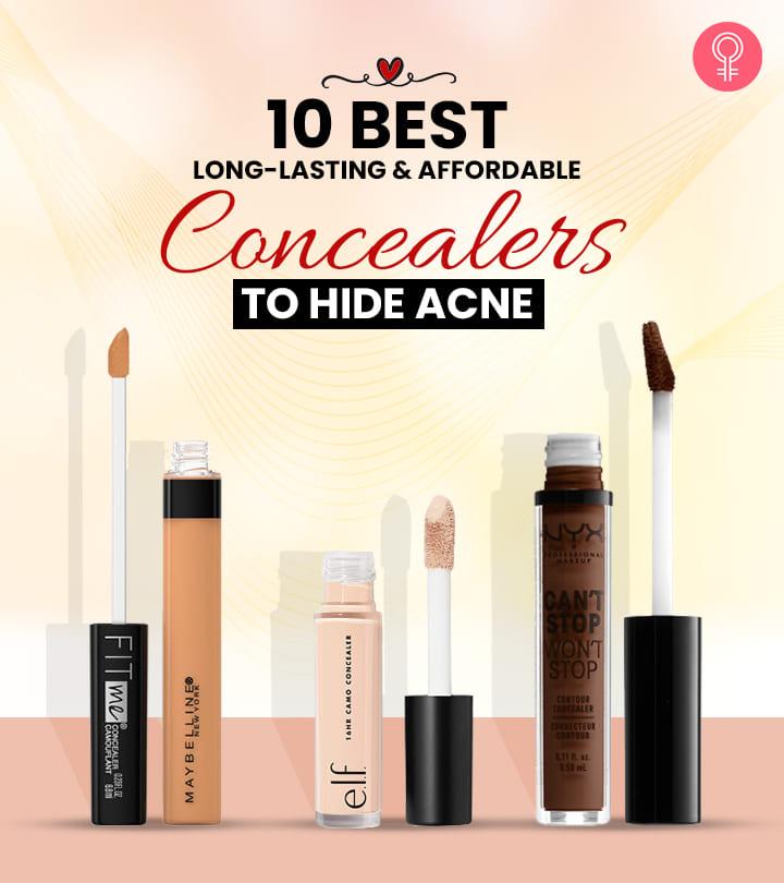 10 Best Long-Lasting And Affordable Concealers To Hide Acne