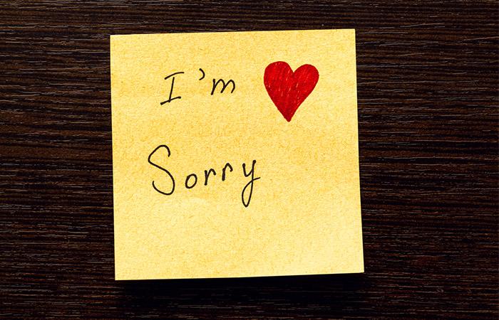 71 Sincere “Sorry” Messages You Can Send To Your Wife