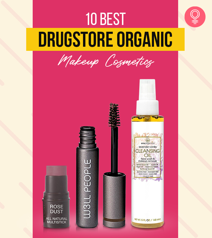 10 Best Organic Drugstore Makeup Cosmetics Brands, As Per An Expert: 2024