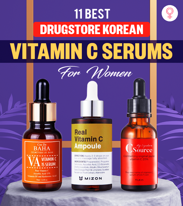 11 Best Drugstore Korean Vitamin C Serums For Women