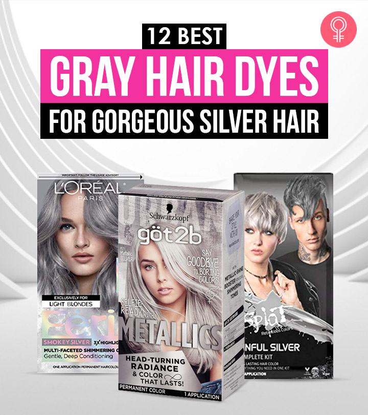 12 Best Gray Hair Dyes For Gorgeous Silver Hair – 2023 Update