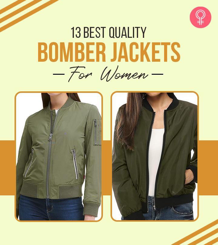 The 13 Best Bomber Jackets For Women (2024) – Buying Guide