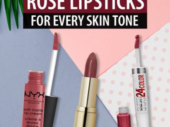 15 Best Rose Lipsticks For Every Skin Tone