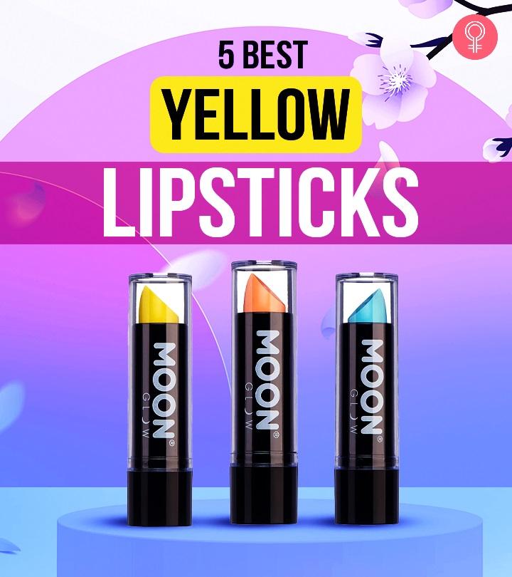 5 Best Expert-Approved Yellow Lipsticks (2024) With Buying Guide