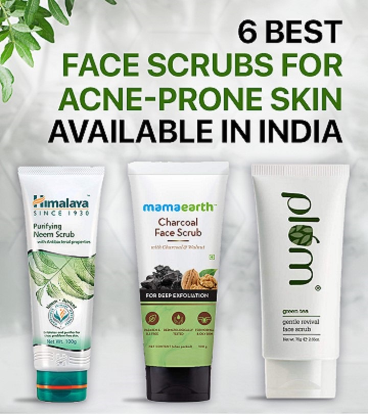 6 Best Face Scrubs For Acne-Prone Skin Available In India