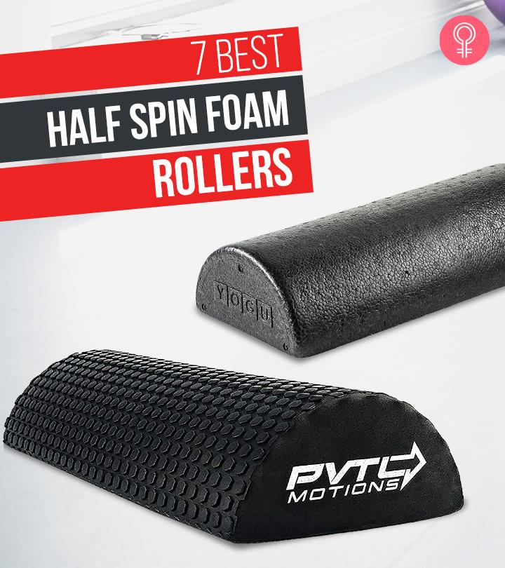 CanDo® Foam Roller - Black Composite - Extra Firm - 6 x 18 inch - Half –  DSM Supply