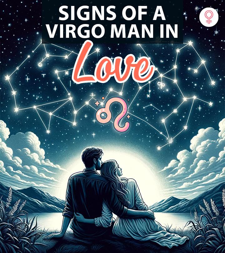 Virgo man sitting with a girl