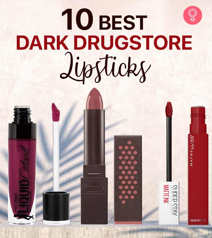 10 Best Dark Drugstore Lipsticks For 2024, Recommended By A Makeup Artist