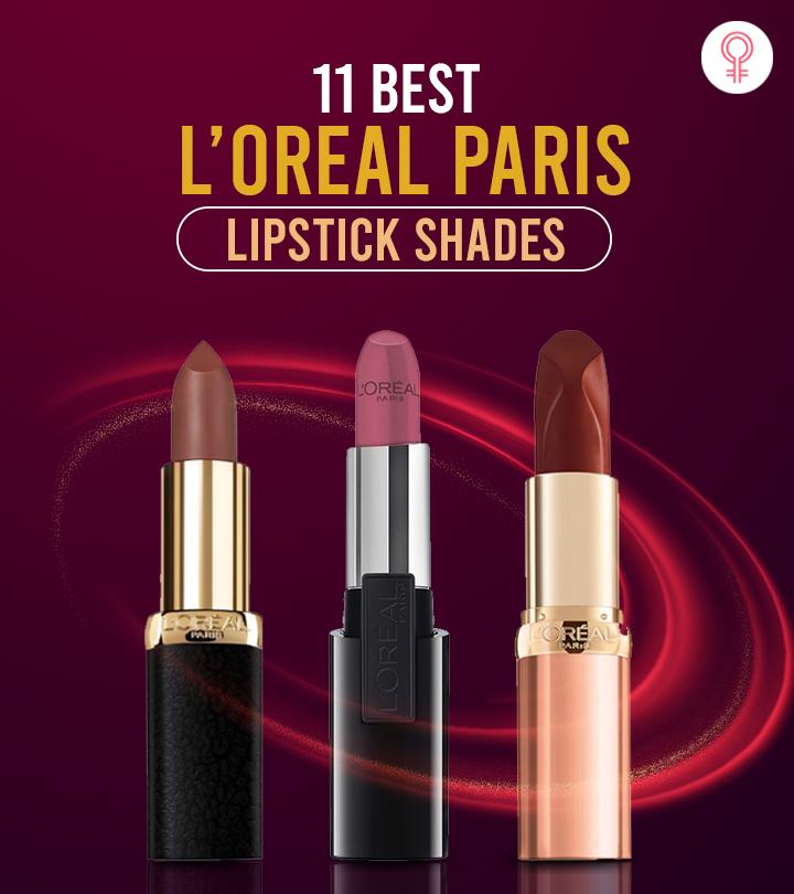 11 Best L’Oreal Paris Lipstick Shades Of 2024, Makeup Artist-Approved