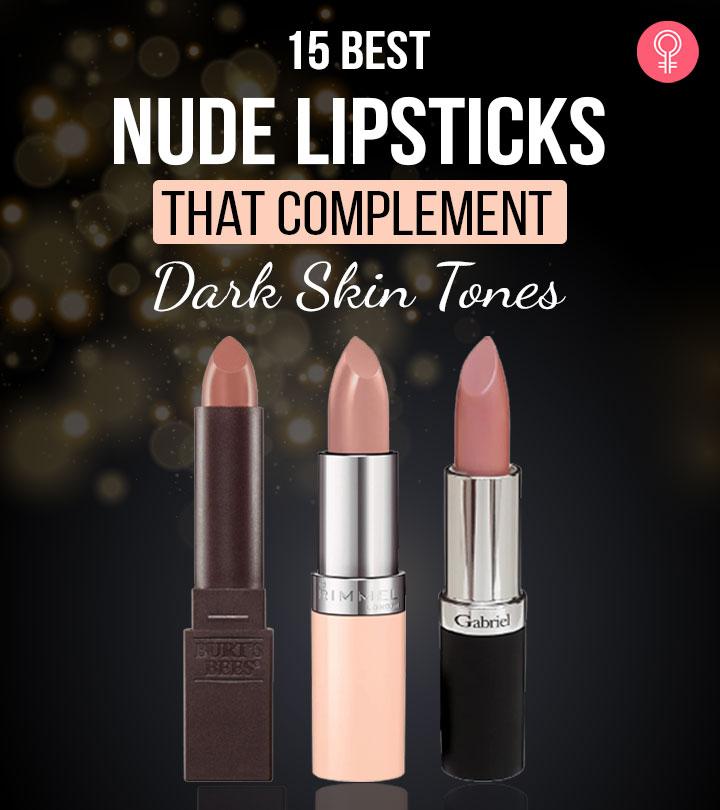 15 Best Nude Lipsticks For Dark Skin Tones That Last Long – 2024