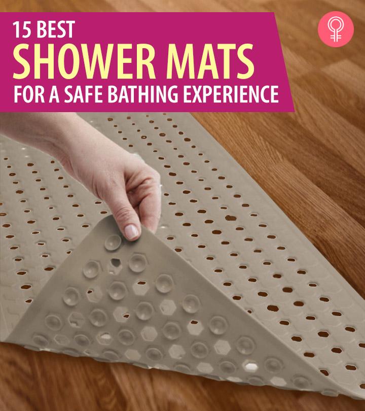 15 Best Shower Mats That Are Non-Slip (2024) – Reviews