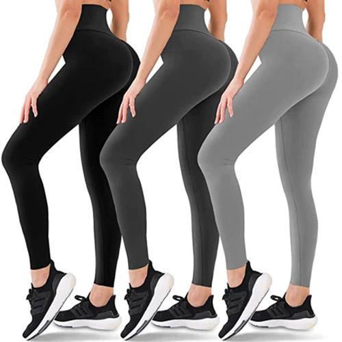 TOWED22 Non See Through Leggings For Women,Jean Like Leggings for