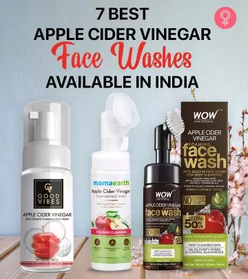 7 Best Apple Cider Vinegar Face Washes Available In India – 2023 Update