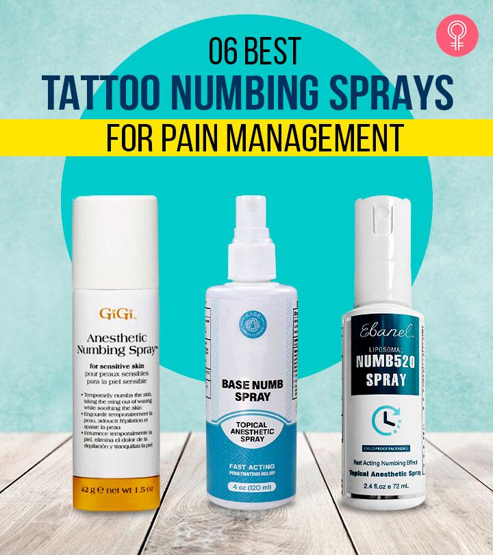 6 Best Tattoo Numbing Sprays Recommended By An Expert (2024)