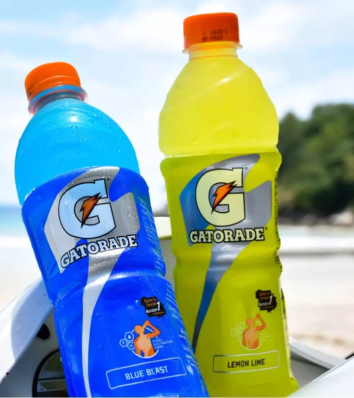 Junk Foods That Start With G - Gatorade