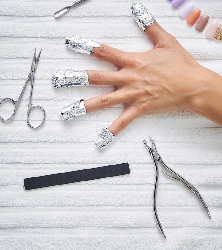 Removing press on deals nails