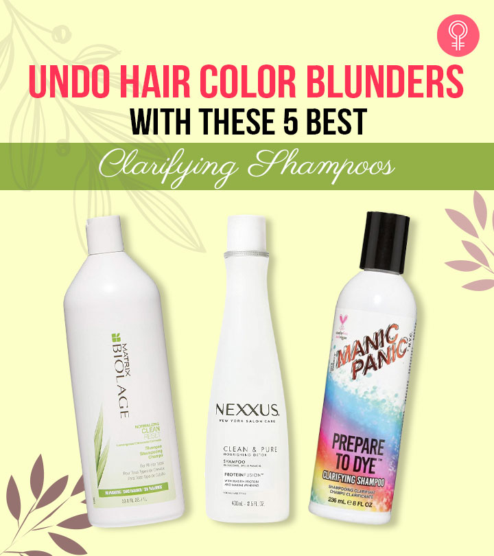 5 Best Clarifying Shampoos To Remove Hair Color