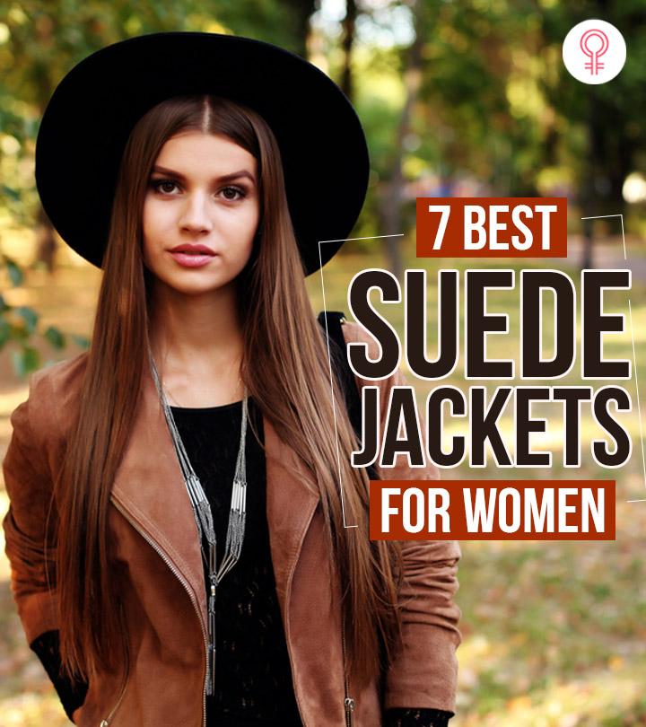 Womens leather deals and suede jackets