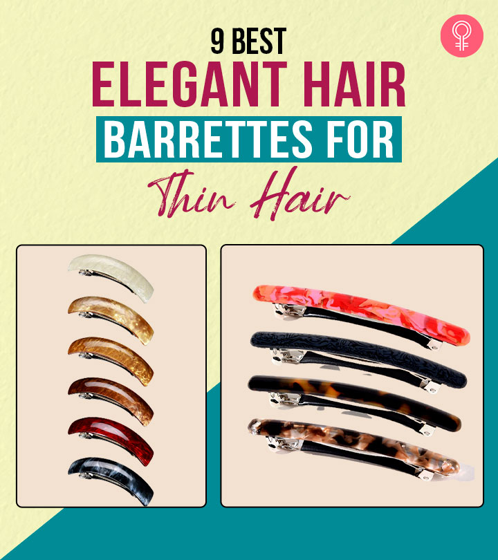 9 Best Barrettes For Thin Hair To Elevate Your Hairstyle, As Per An Expert