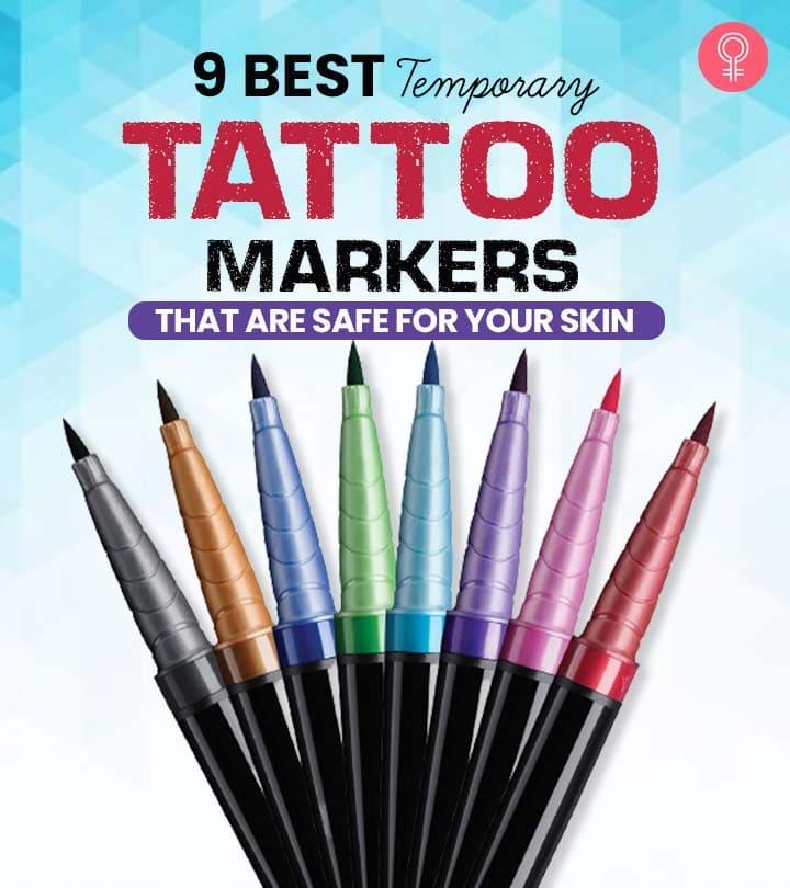 BIC BodyMark Tattoo Markers Review - Million Dollar Brows