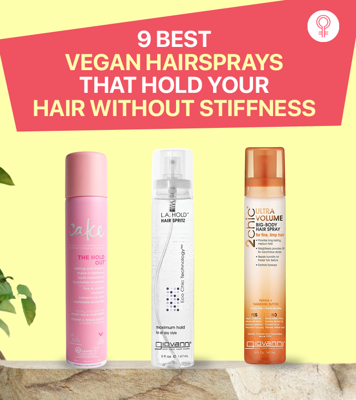 9 Best Vegan Hairsprays That Hold Your Hair Without Stiffness