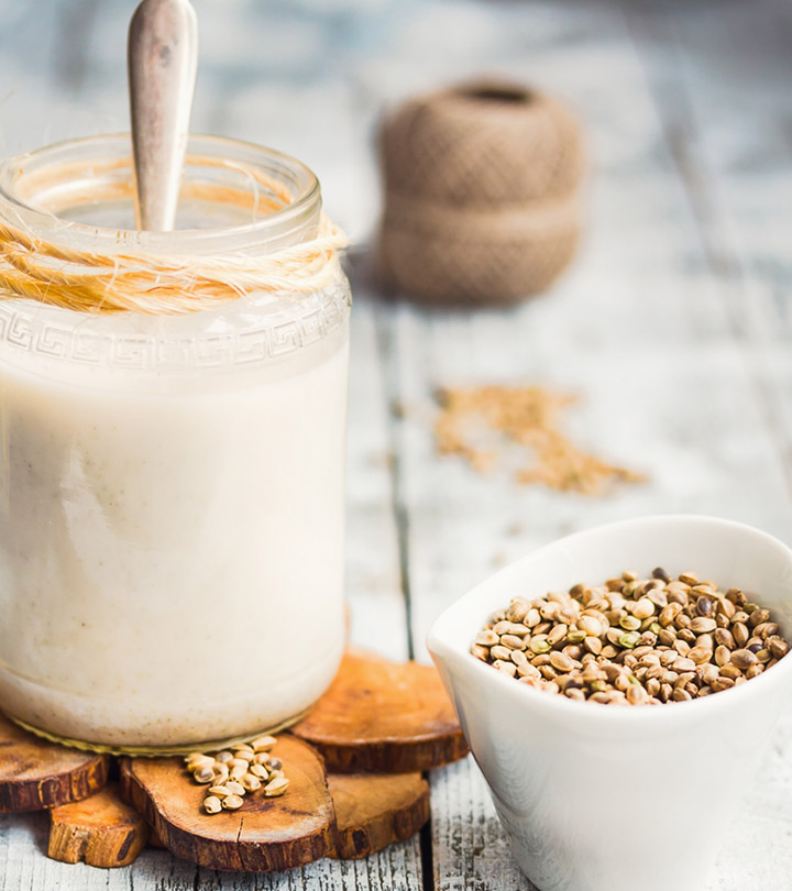 6 Potential Health Benefits Of Hemp Milk, Nutrition, & Risks