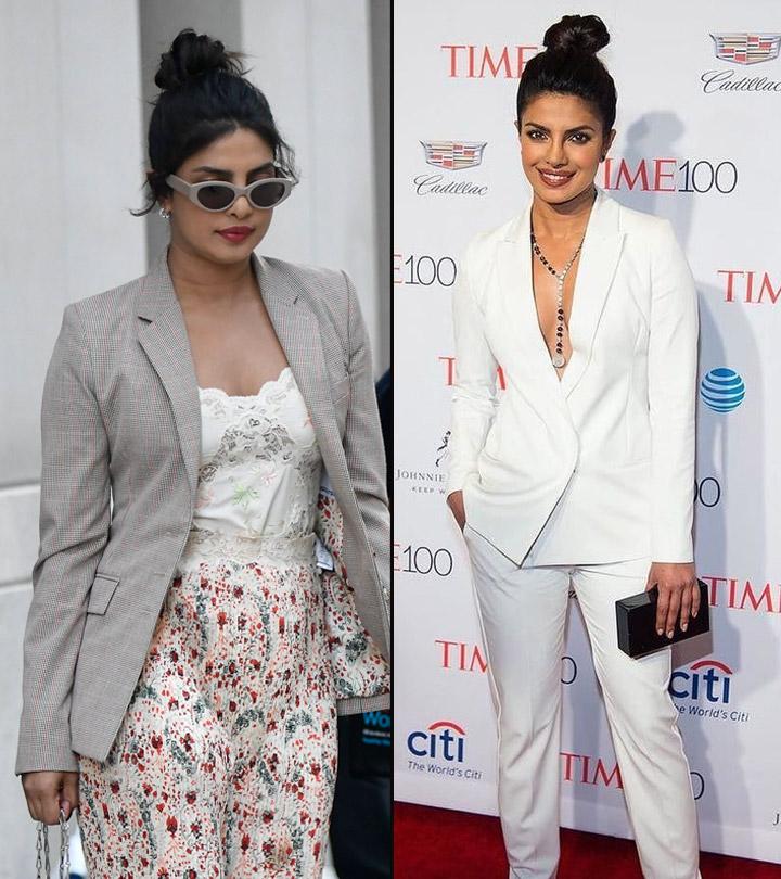 Recreate Priyanka Chopra’s Towering Top Knot Bun With These Easy Steps!