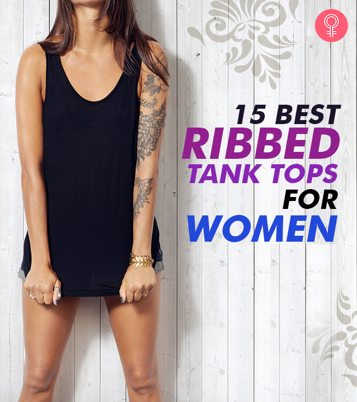 15 Best Ribbed Tank Tops For Women – Top Picks Of 2023