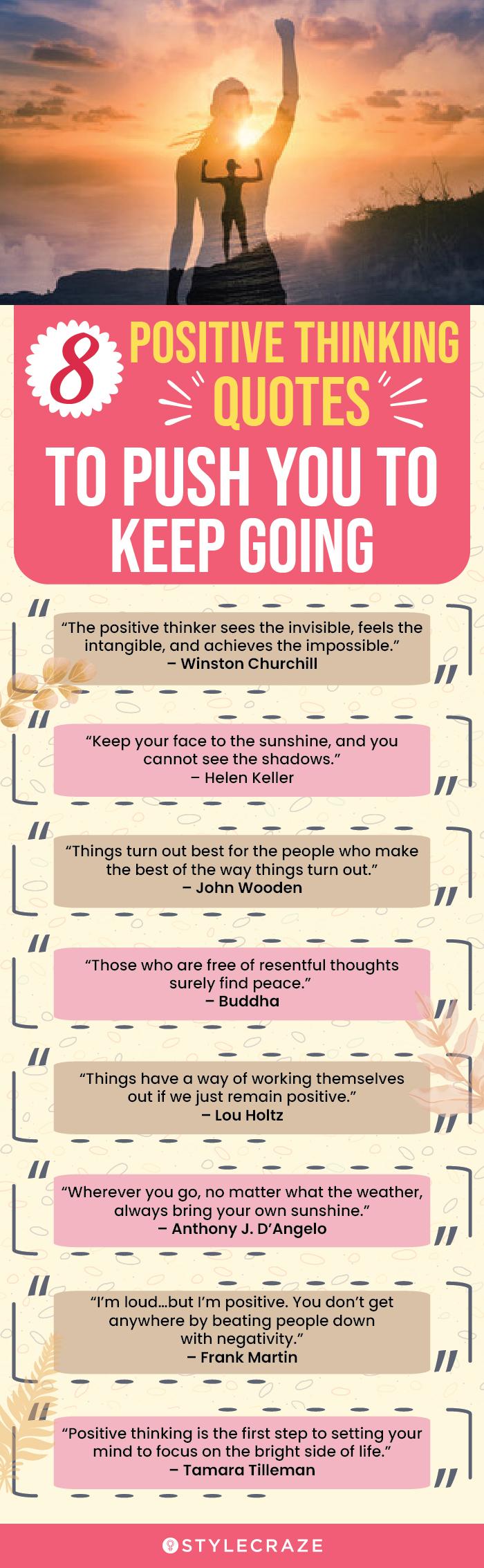 Positive Thinking Quotes In English