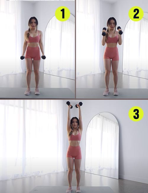 Upper Body Dumbbell Workout For Women - Fit Freedom Lifestyle