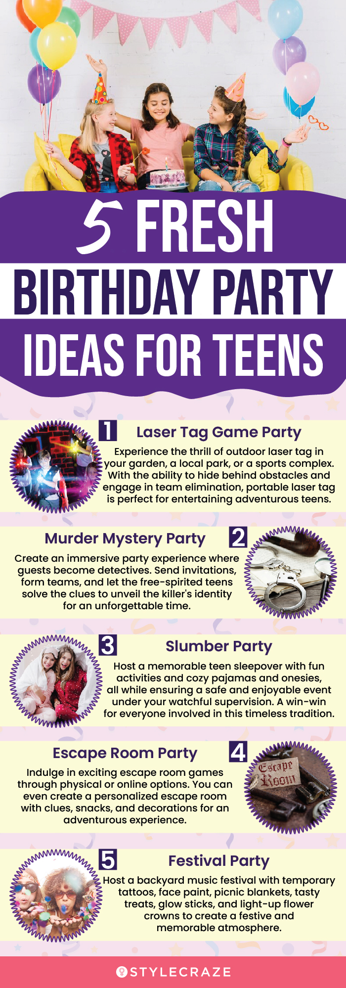 Unique Teen Birthday Party Ideas