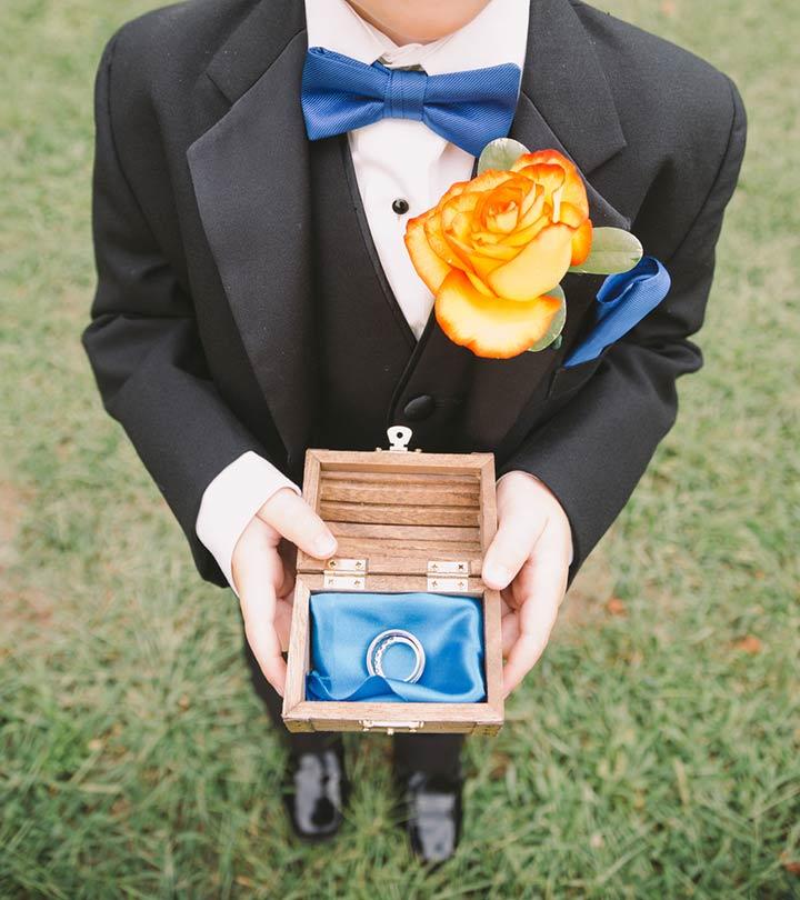 The Ring Bearer – A Wedding MVP - YouTube