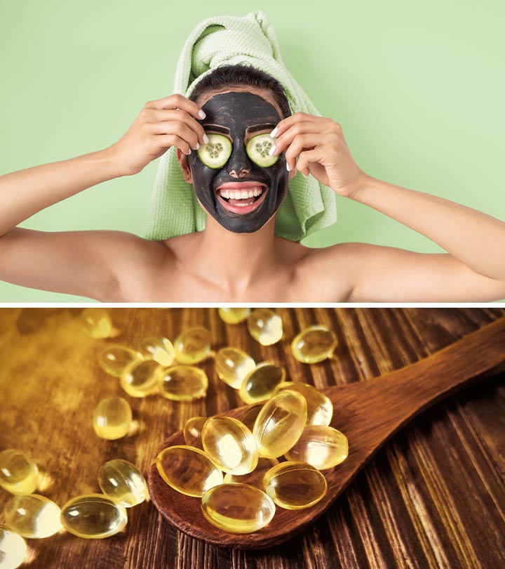 6 Homemade Face Packs With Vitamin E Capsules For Beautiful Glowing Skin