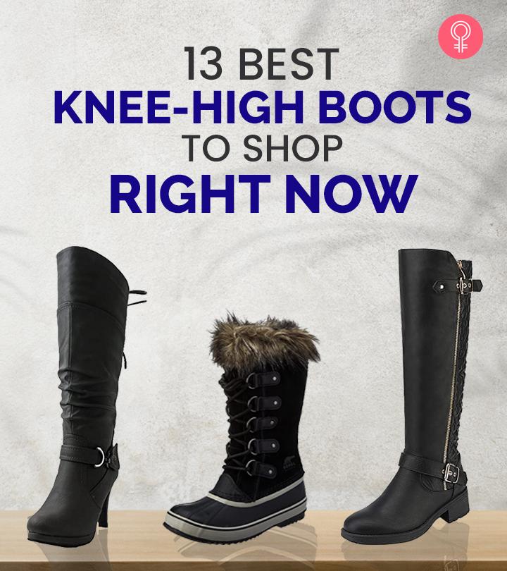 10 Best Knee High Wide Calf Boots To Sparkle And Shine This Winter