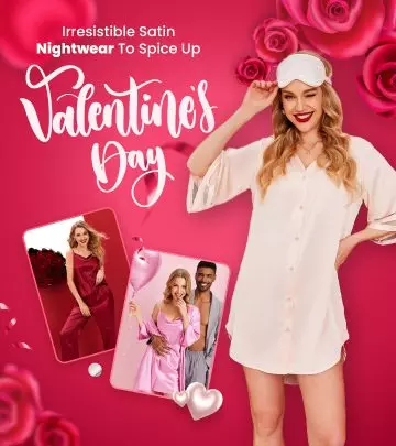 Irresistible Satin Nightwear To Spice Up Your Valentine’s