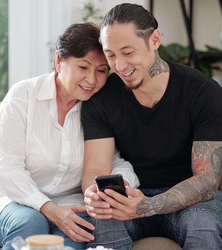 Mother and Son Tattoos 39 Design Ideas  Peanut