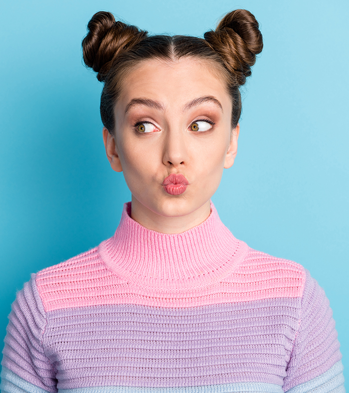 50 Cool Space Bun Hairstyles To Strike A Chic Look