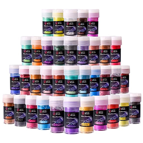 Non-Bleeding Pigment Powder Color Set