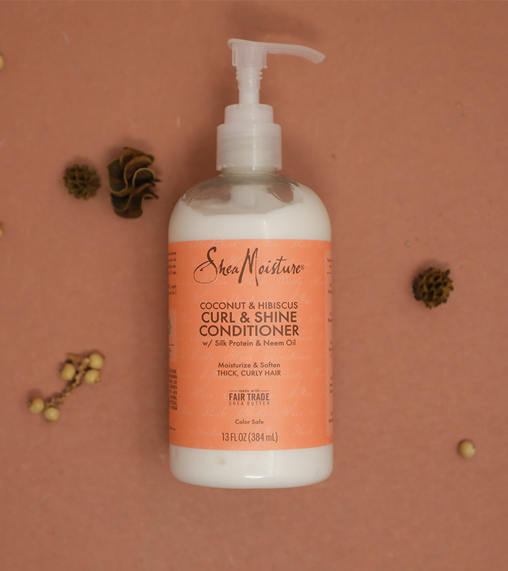 Soft, Shiny, and Hydrated: SheaMoisture Coconut & Hibiscus Curl & Shine Conditioner Review