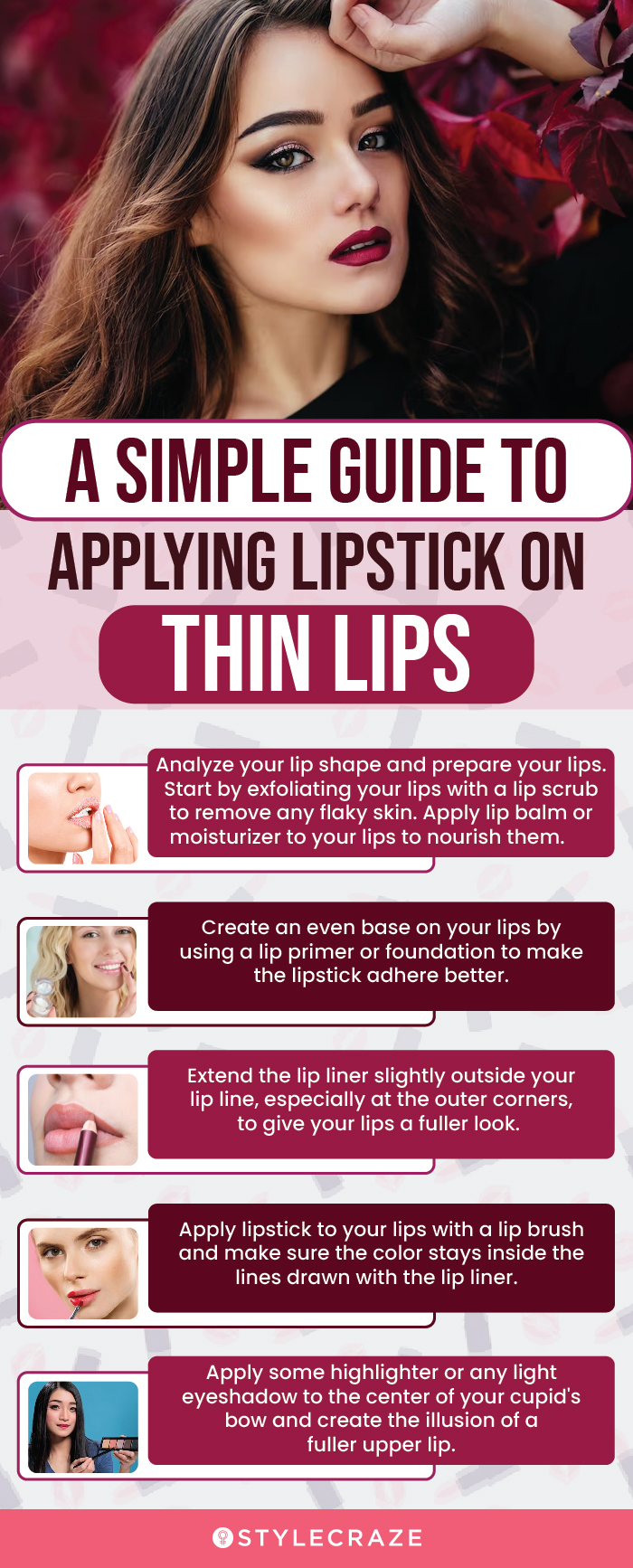 How To Use Foundation To Minimize The Shape Of Your Cupid's Bow