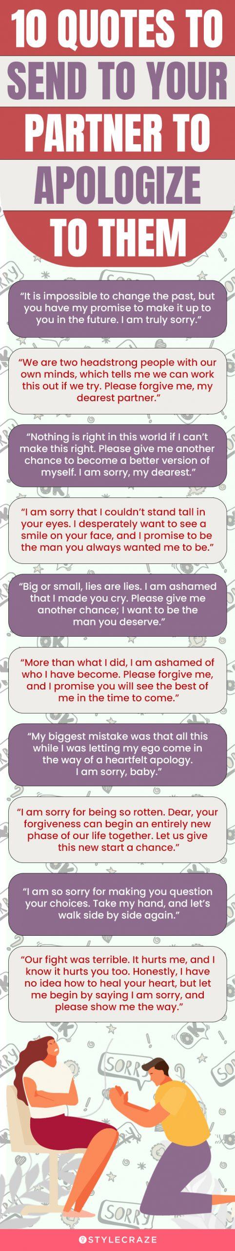 201 I'm Sorry Quotes To Apologize To Your Partner