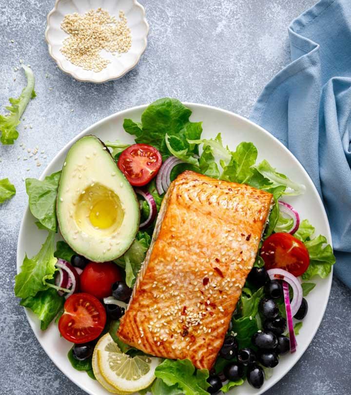 A healthy food platter