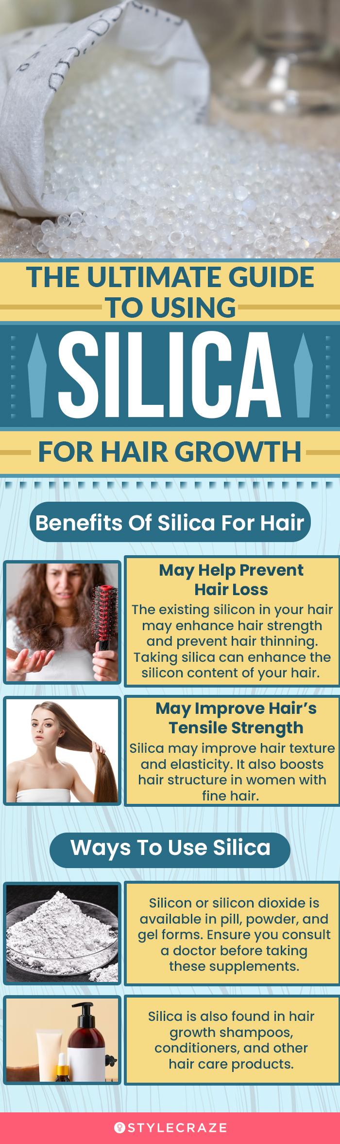 Silica in shop hair products