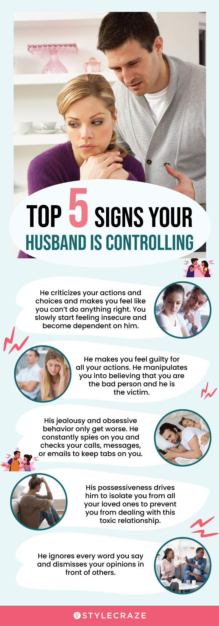9 Signs Of A Controlling Husband And How To Deal With It