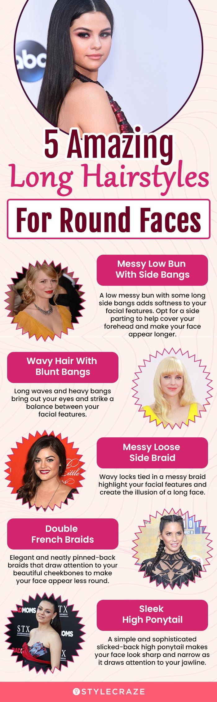 Best Styles for Round Faces - Empire Beauty School